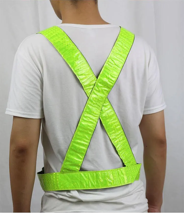 Reflective lattice vest for work(MJ-S18)