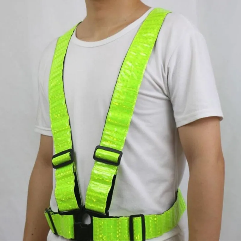 Reflective lattice vest for work(MJ-S18)