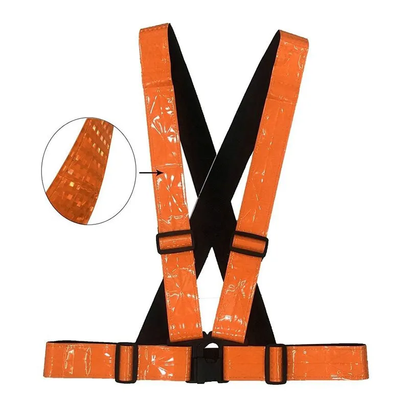 Reflective lattice vest for work(MJ-S18)