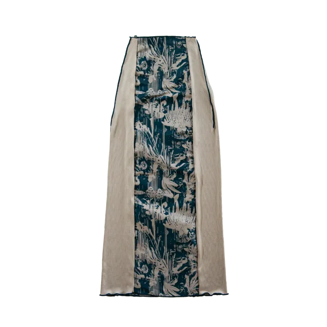 River long skirt / Greige【reversible】