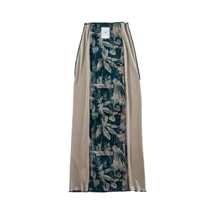 River long skirt / Greige【reversible】