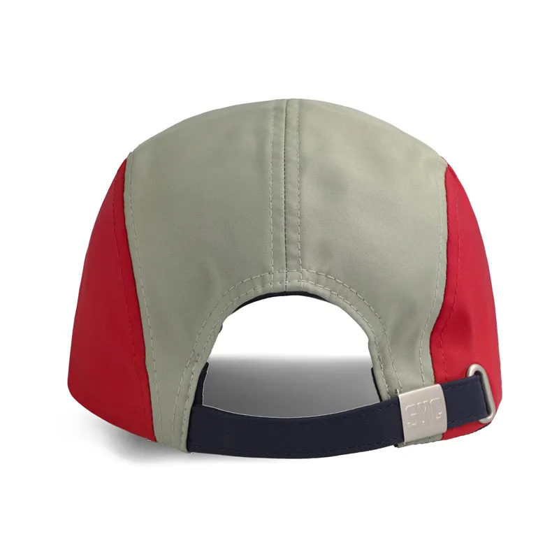 SEBAGO BOATSWAIN CAP – BLUE MARINE/RED/OLIVE