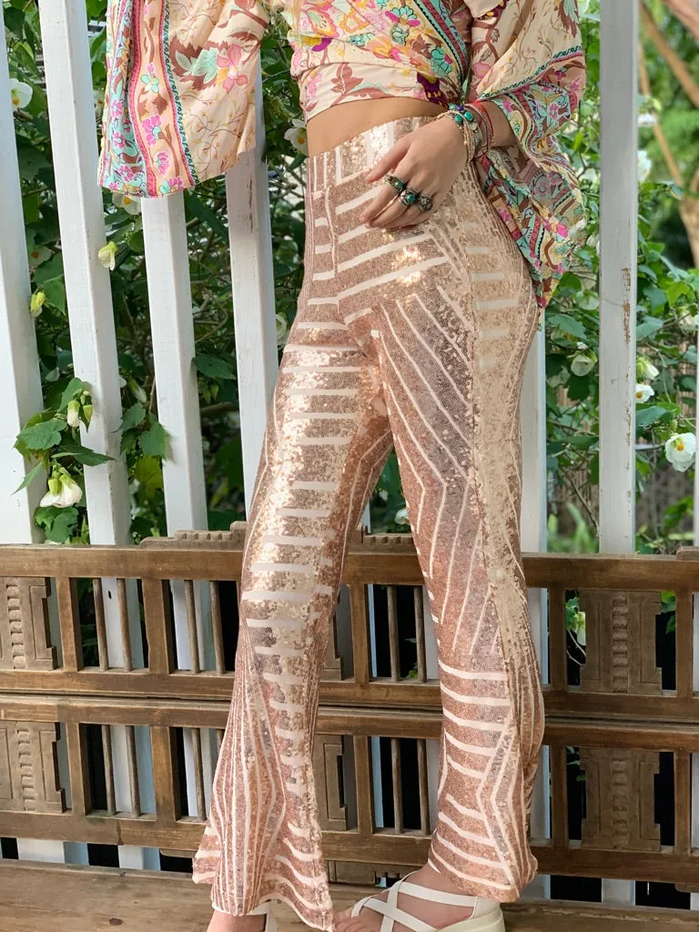 Sequin Disco Flares - ARCHIVE SALE