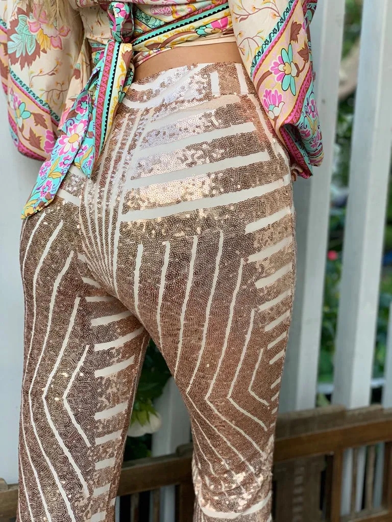 Sequin Disco Flares - ARCHIVE SALE