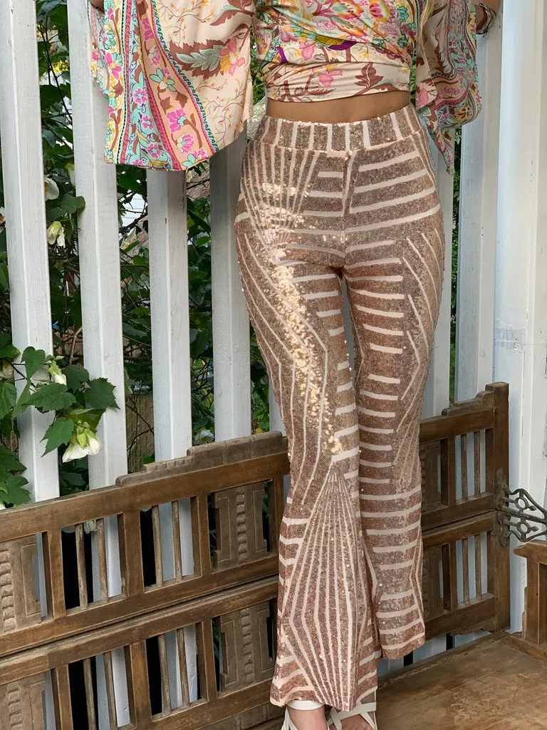 Sequin Disco Flares - ARCHIVE SALE