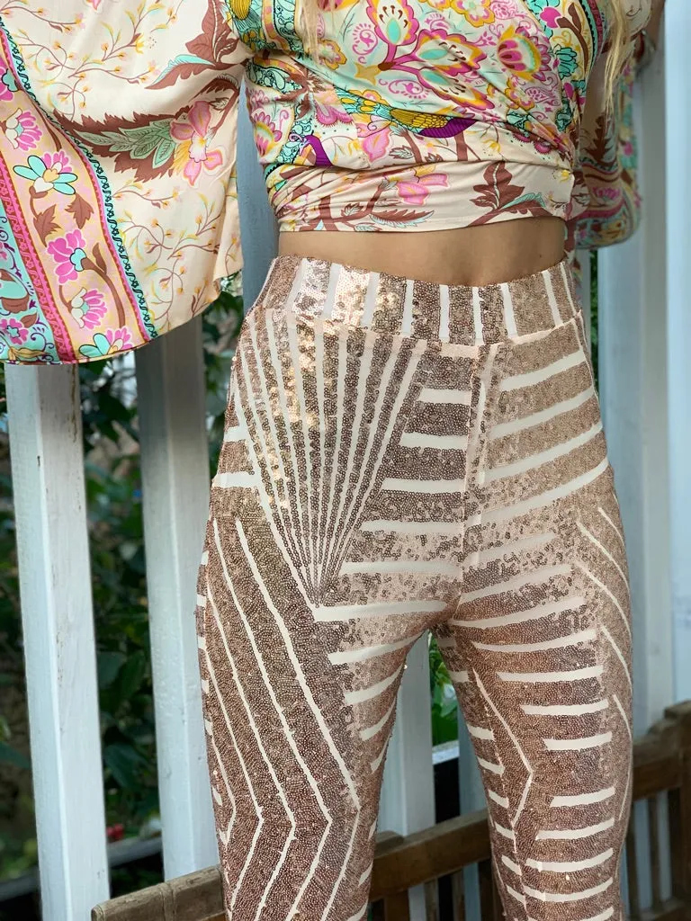 Sequin Disco Flares - ARCHIVE SALE