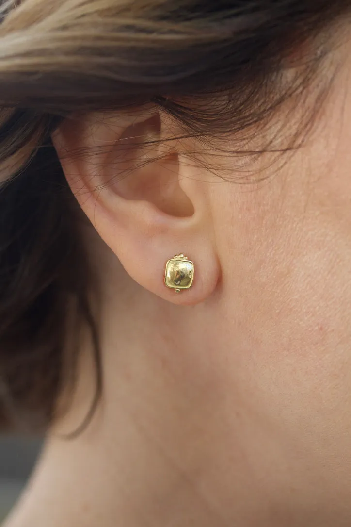 Square Stud Earrings