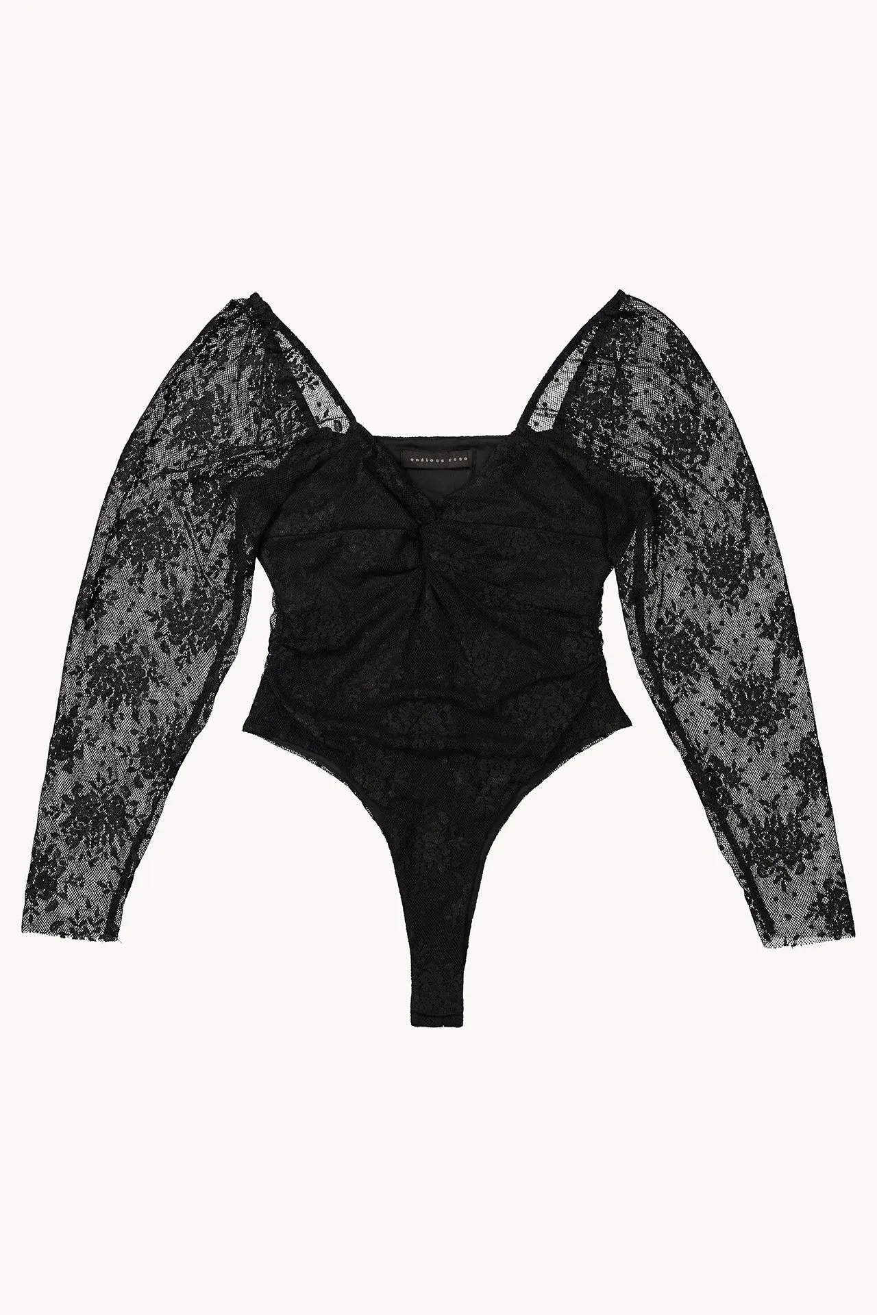 Super Cheeky Floral Lace Bodysuit