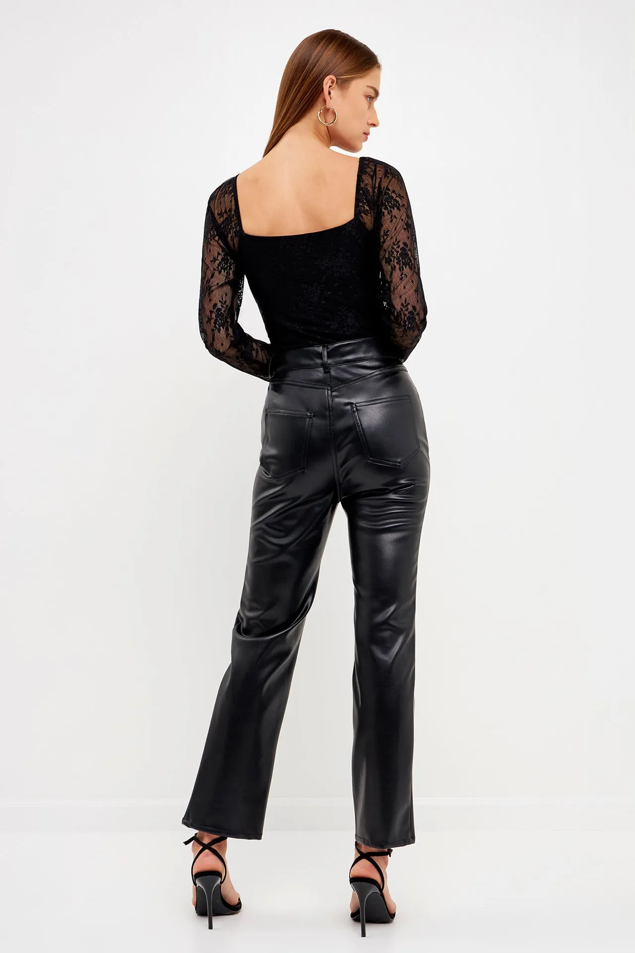 Super Cheeky Floral Lace Bodysuit