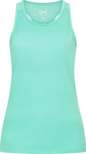 super.natural Women&#x27;s Grava Tank Ice Green | Buy super.natural Women&#x27;s Grava Tank Ice Green here | Outnorth