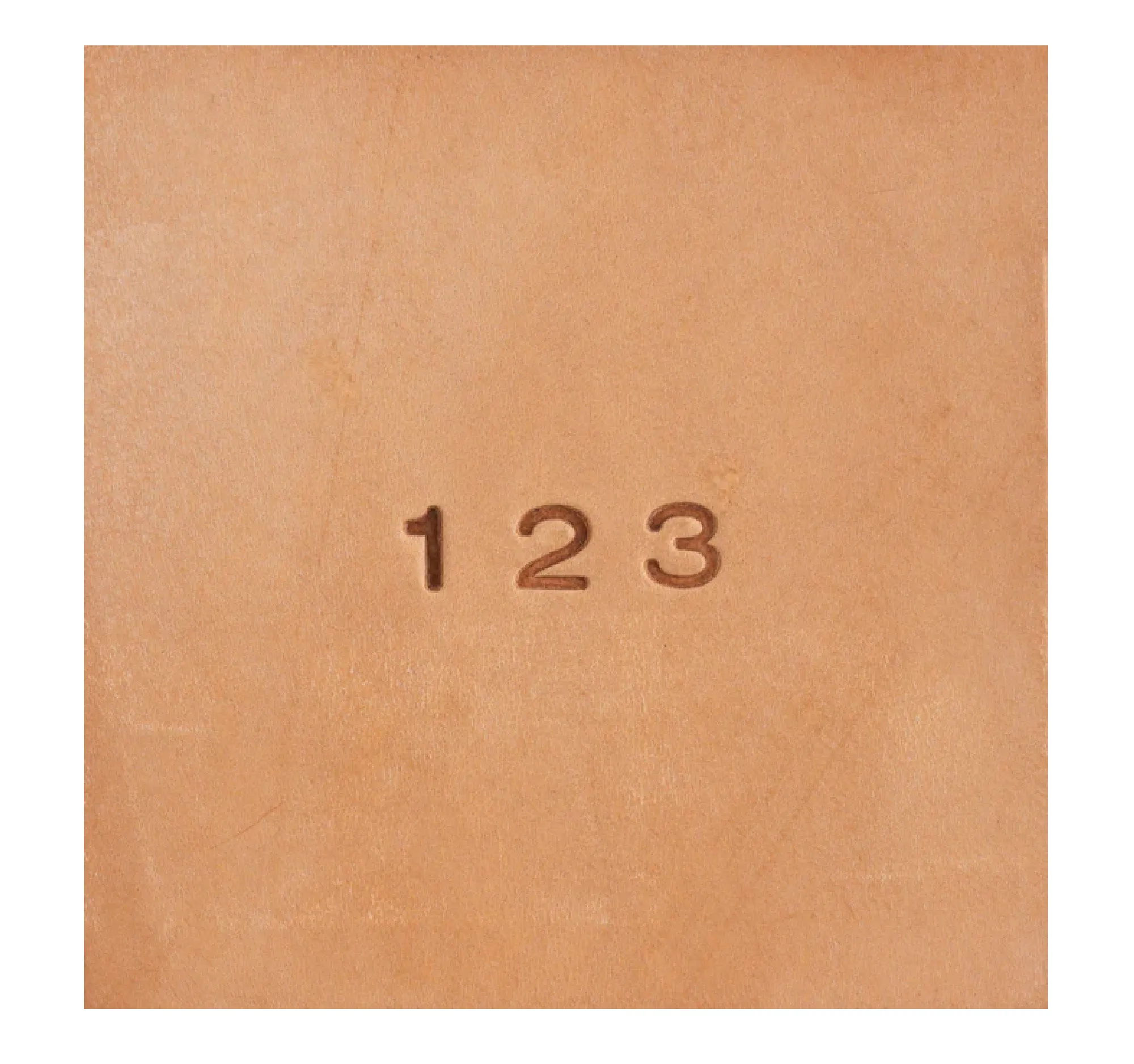 Tandy Leather 1/4" Number Set 4904-00