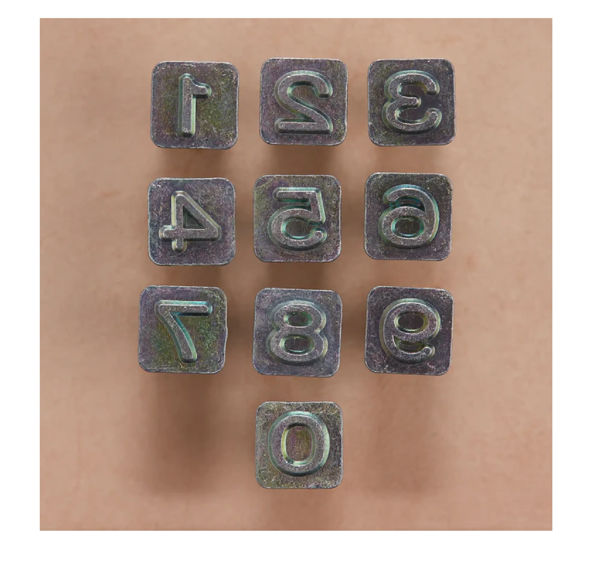 Tandy Leather 1/4" Number Set 4904-00