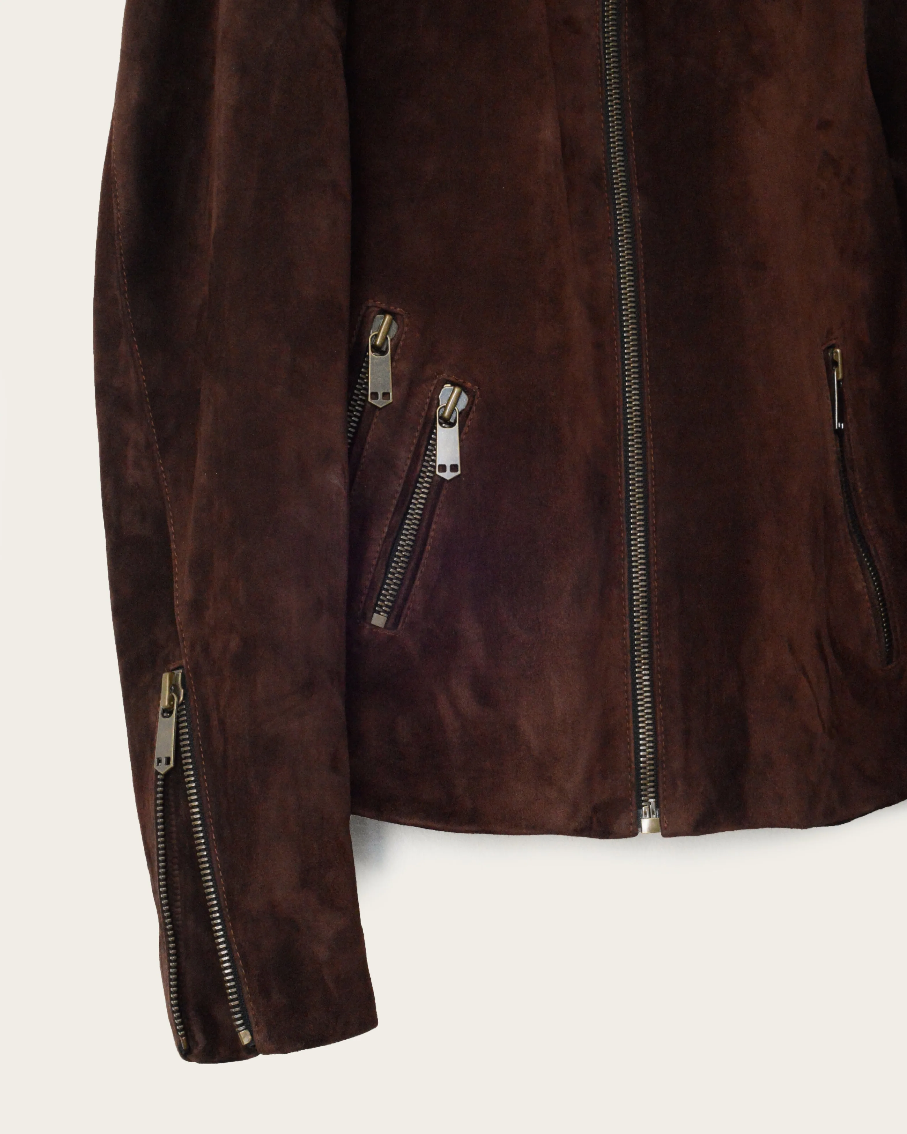 The Legend Jacket: Hickory Suede