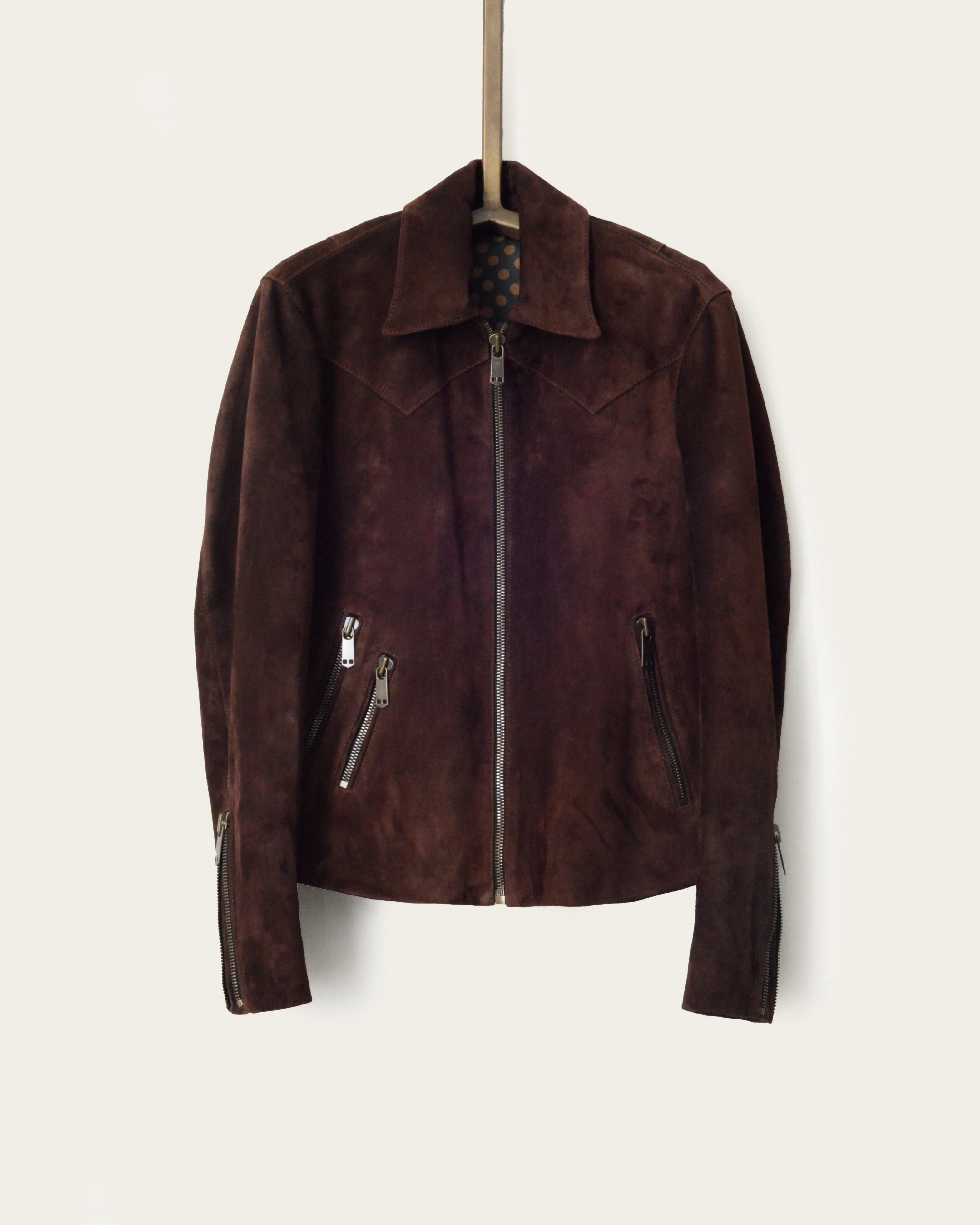 The Legend Jacket: Hickory Suede