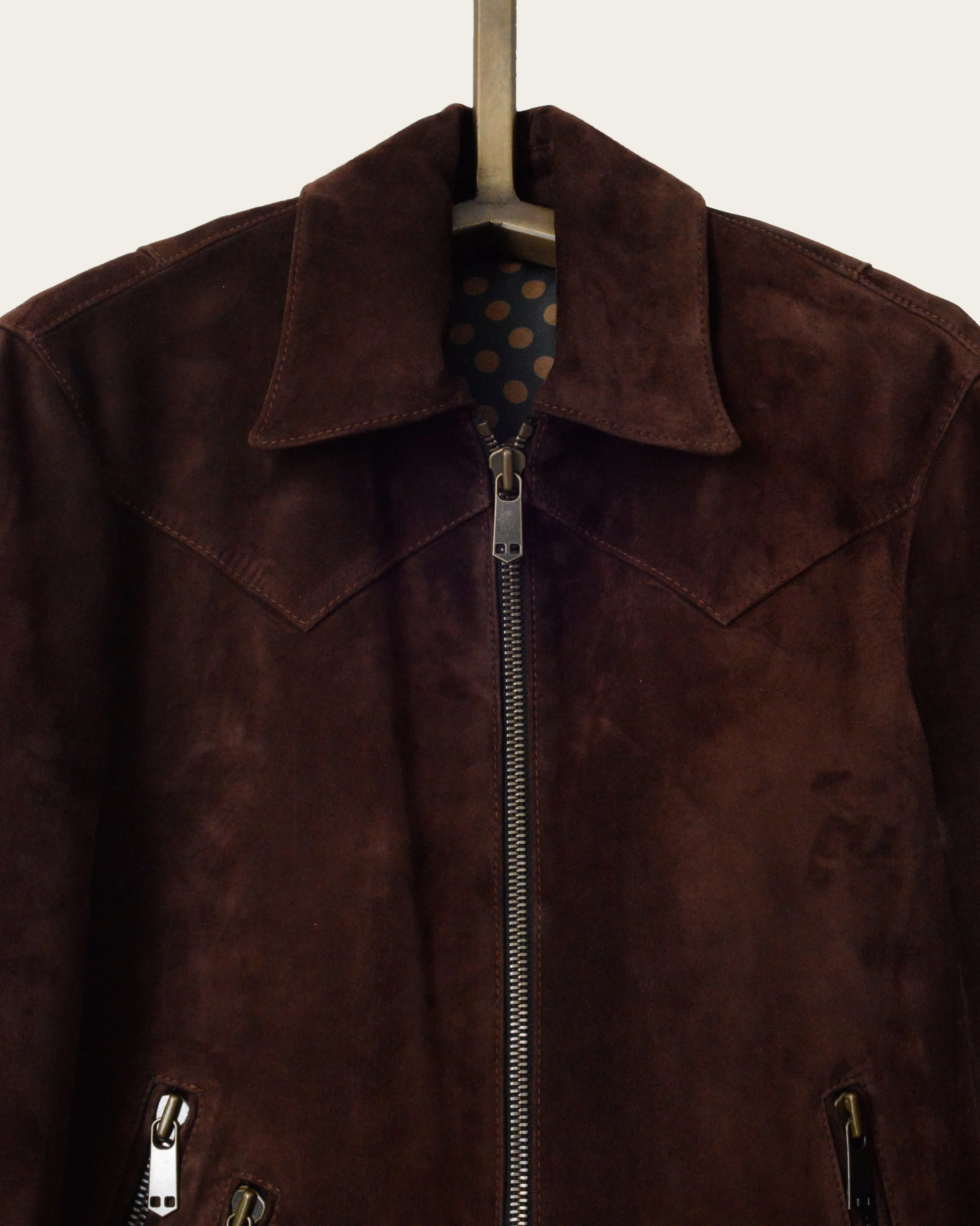 The Legend Jacket: Hickory Suede