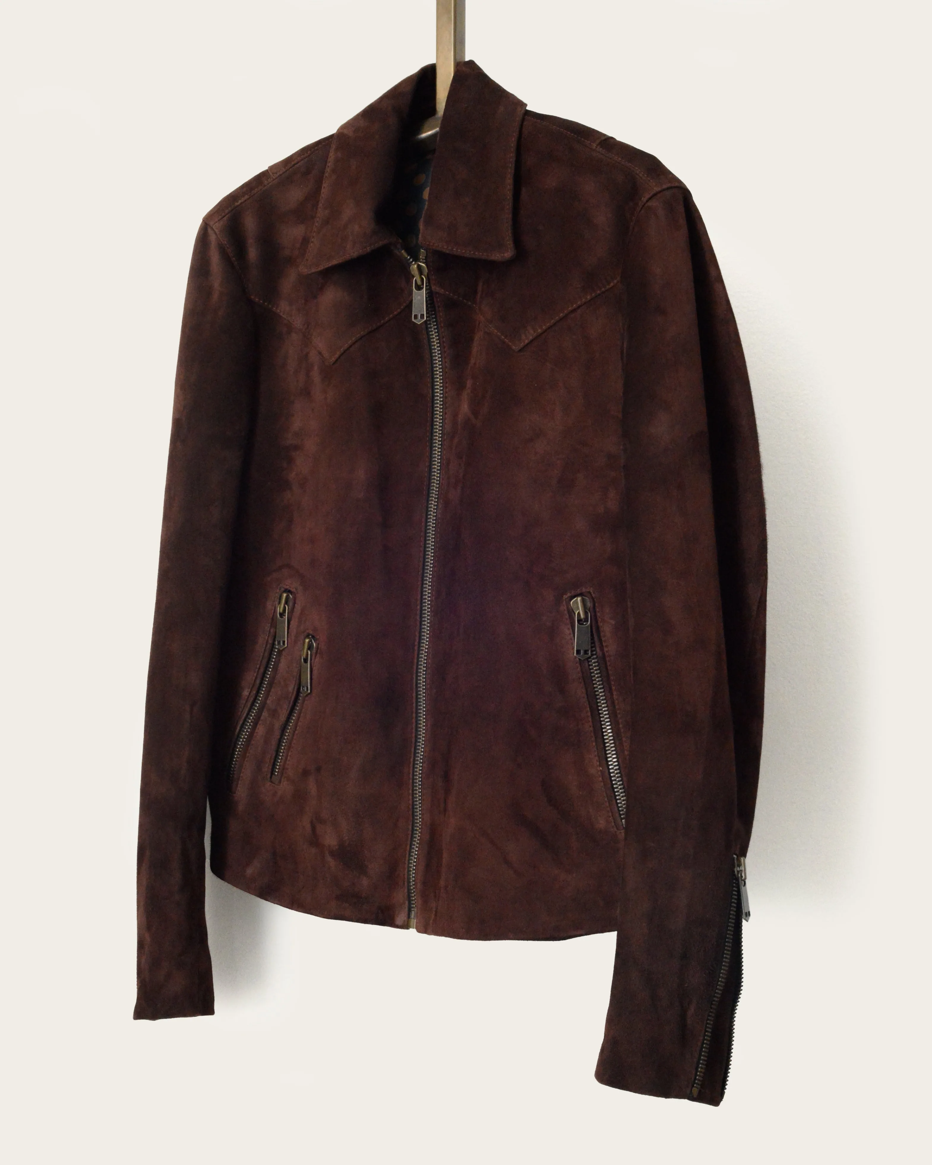 The Legend Jacket: Hickory Suede