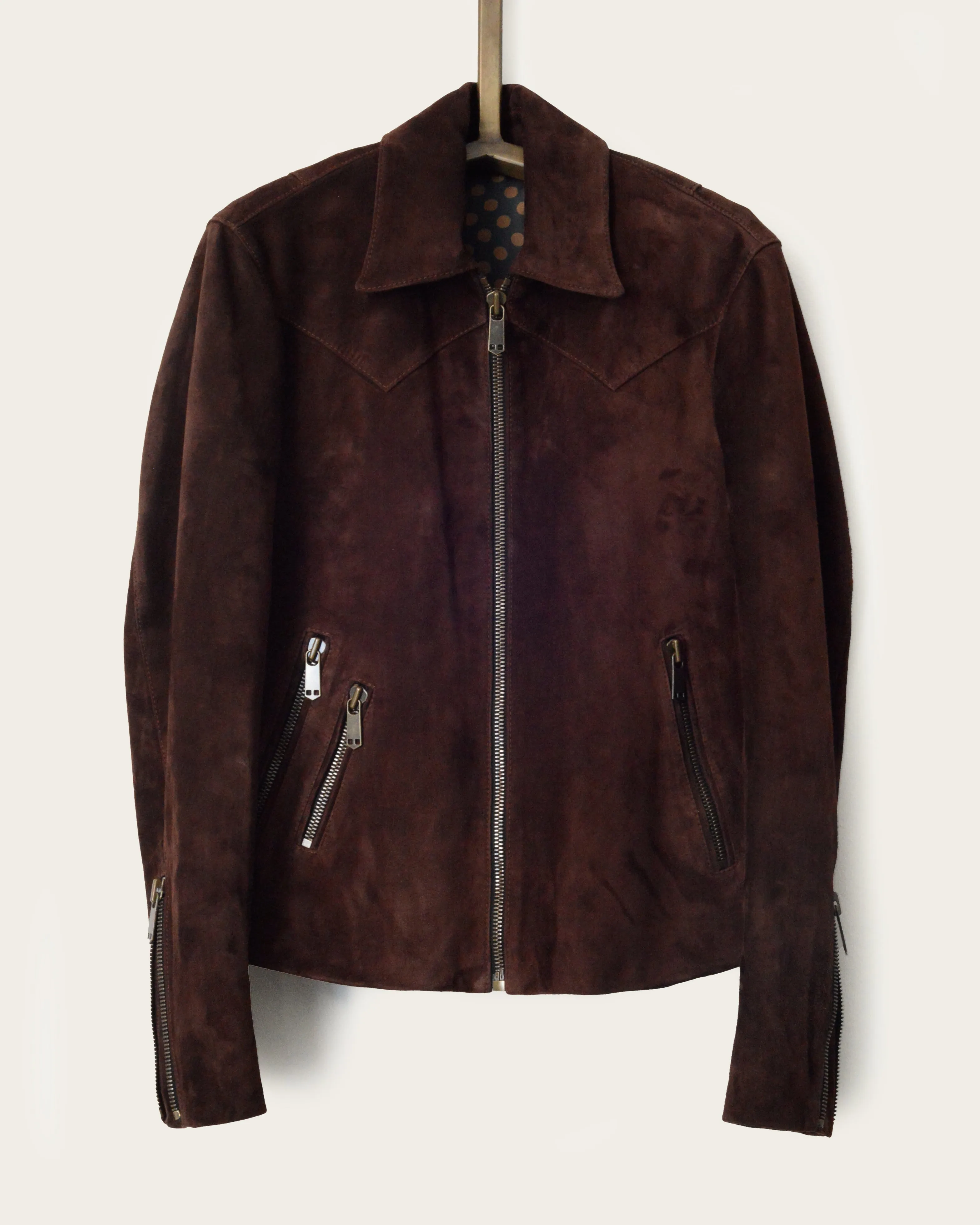 The Legend Jacket: Hickory Suede