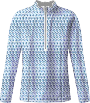 Trojan Logo Bubble Hamilton 1/4 Zip