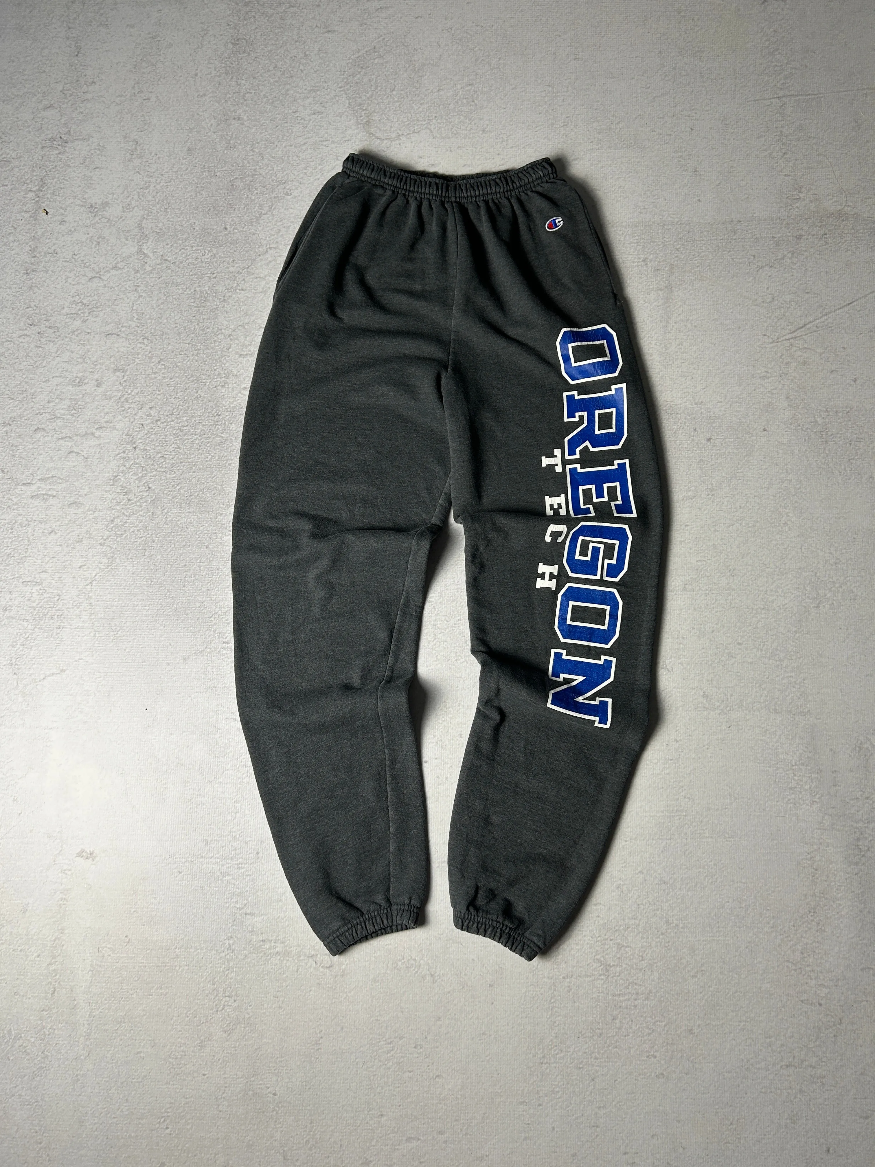 Vintage 00s NCAA Oregon Tech Cuffed Sweatpants - Men's Medium
