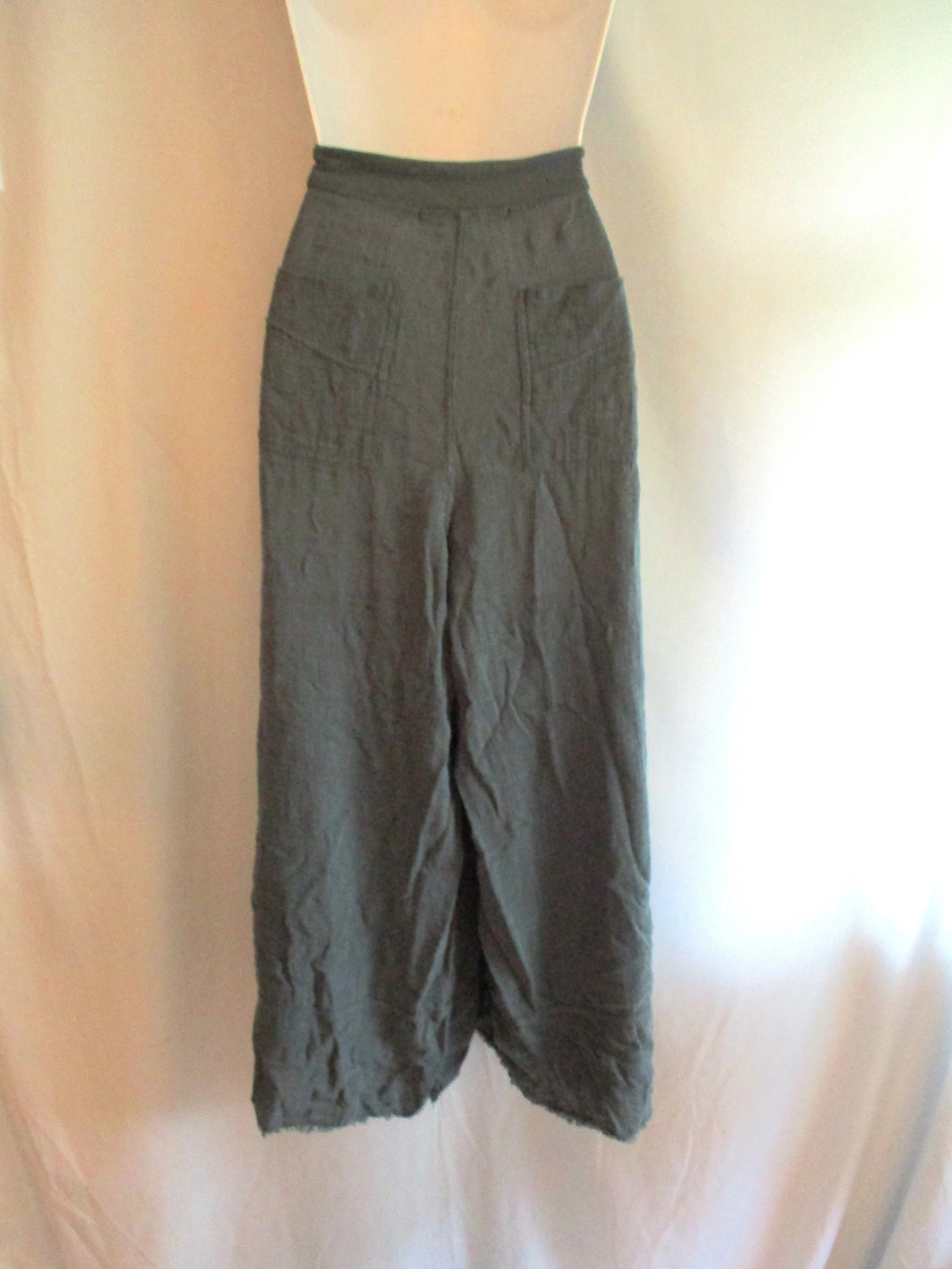 WEARABLES 100% Cotton GAUZY BEACH Pant M SLATE BLUE Summer
